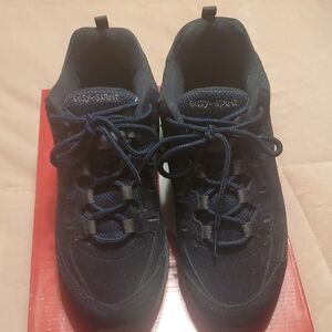 Easy Spirit navy blue Sneakers suede and Rubber Sole